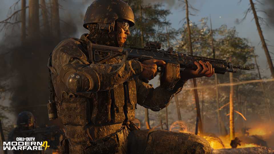 Call of Duty Modern Warfare 4 Private Park aiming