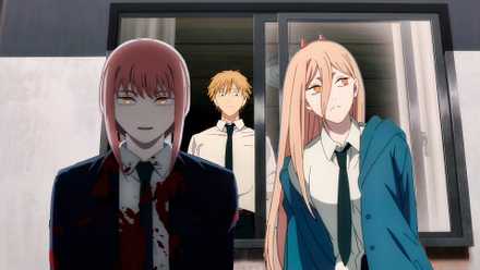chainsaw man characters, denji power and makima