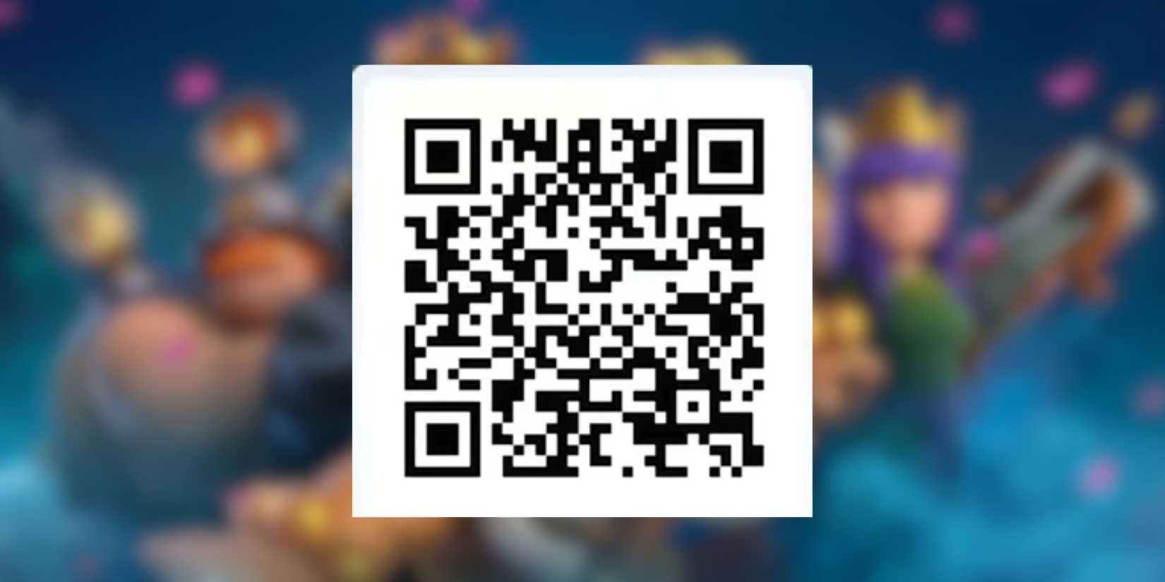 Clash Royale Princess Emote QR Code Clash Royale