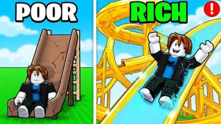 Climbing waterslides and slide characters