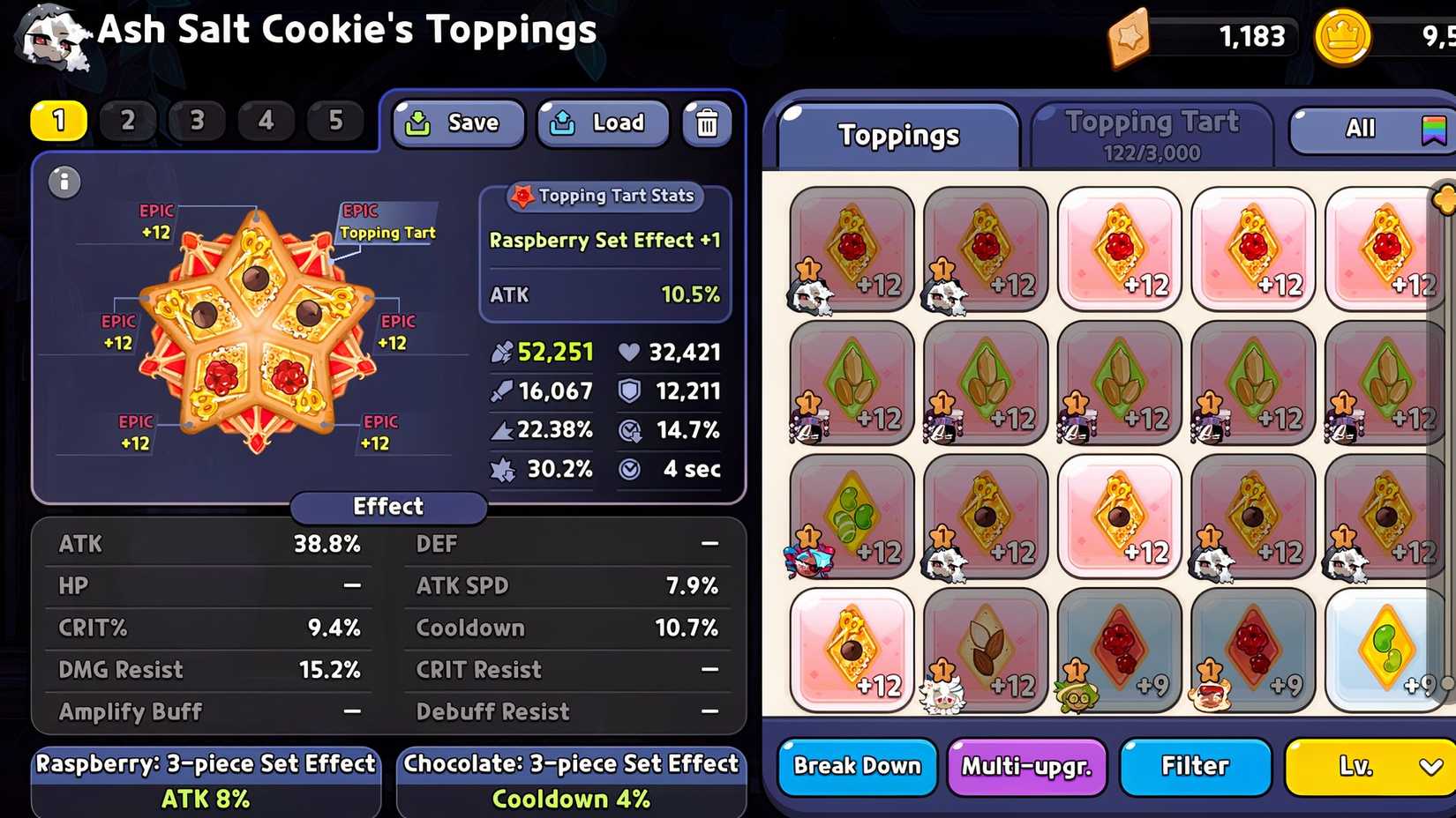 cookie run kingdom ash salt cookie attack and cooldown build