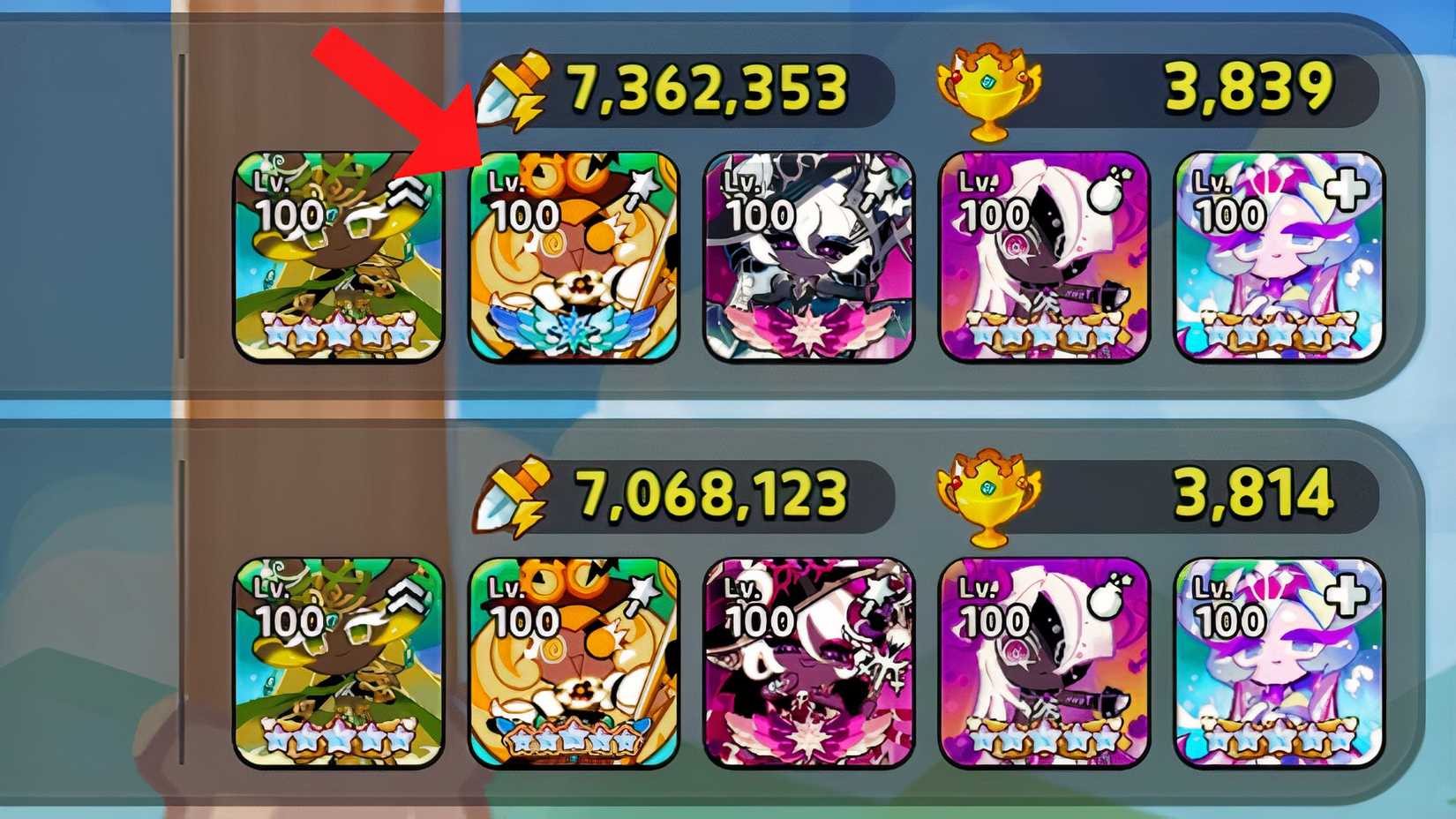 cookie run kingdom best arena teams rewind glory season