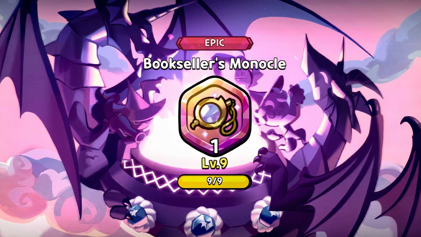 cookie run kingdom bookseller's monocle