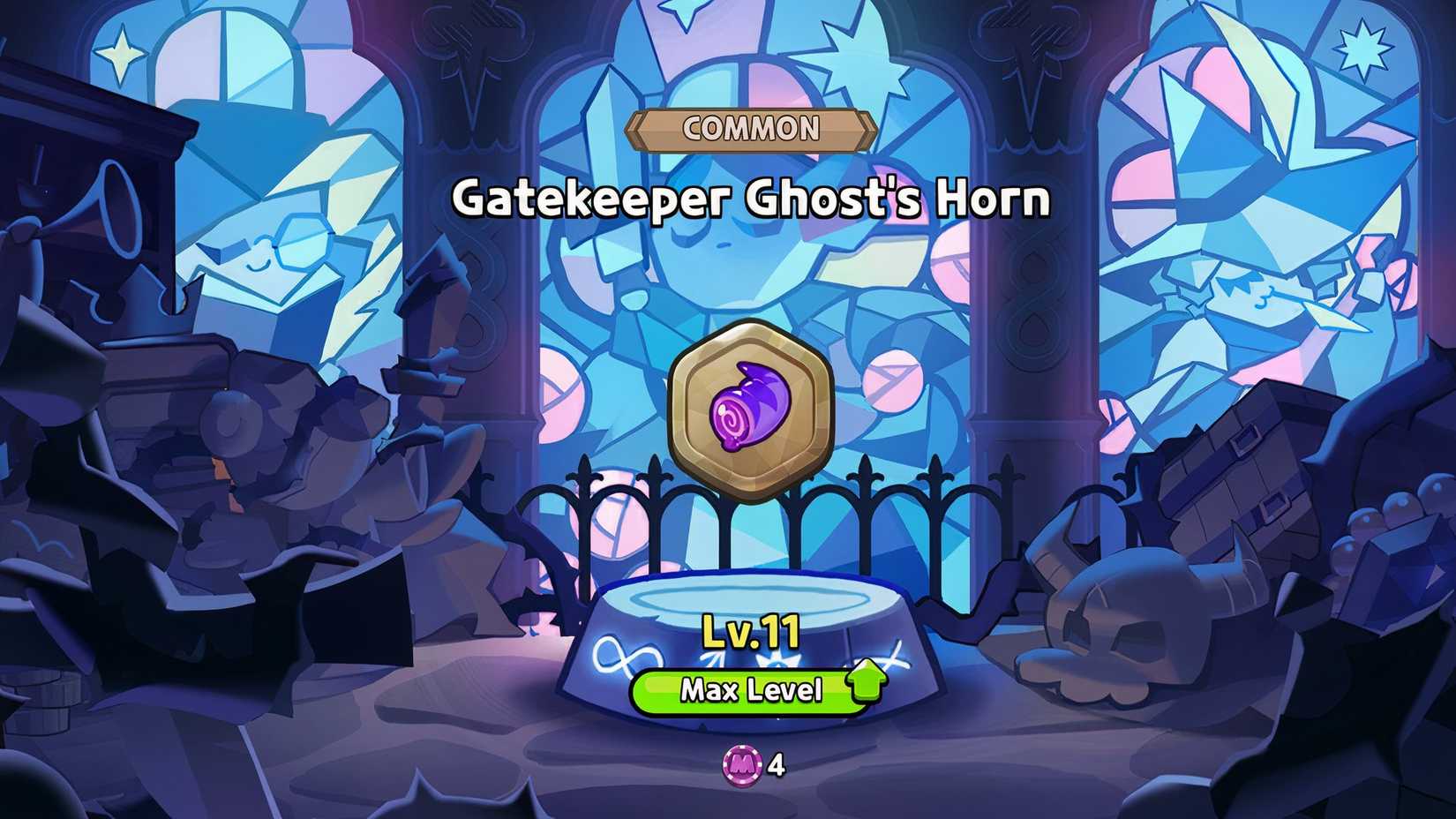 cookie run kingdom gatekeeper ghost's horn treasure