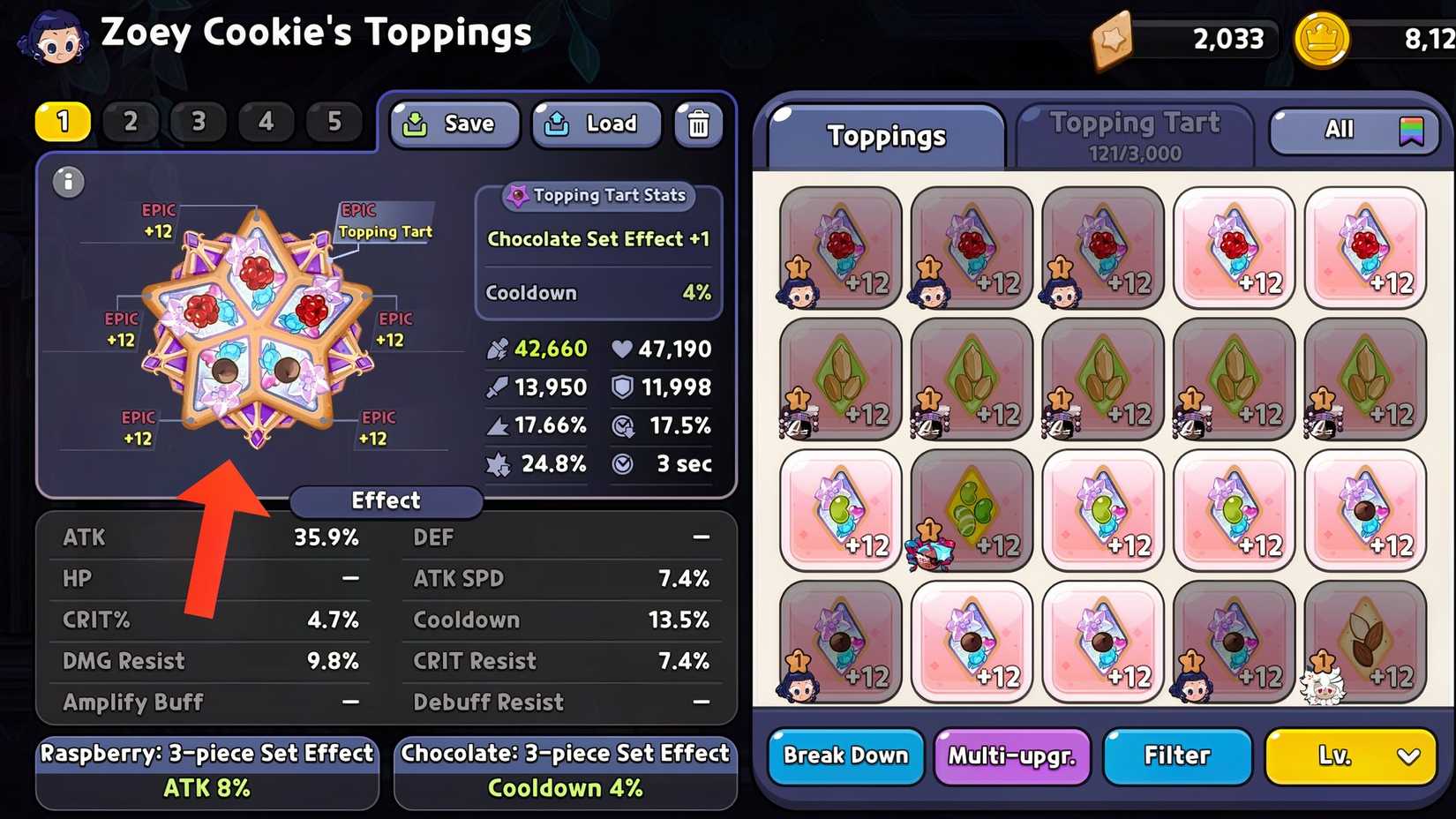 cookie run kingdom zoey cookie cooldown and attack build 