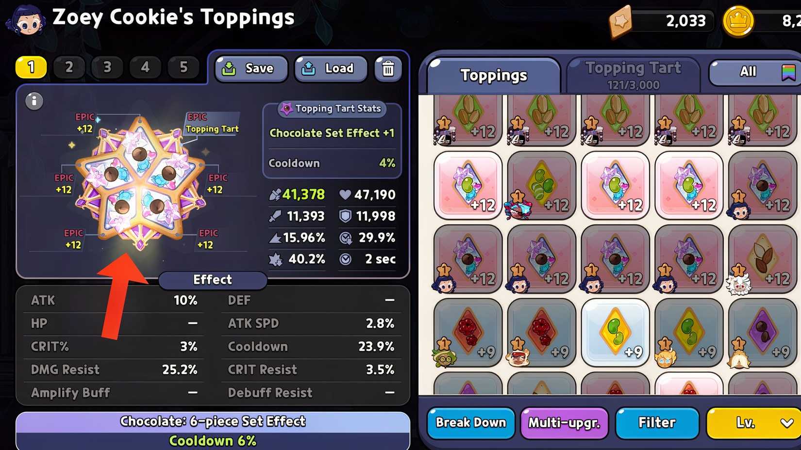 cookie run kingdom zoey cookie cooldown build 