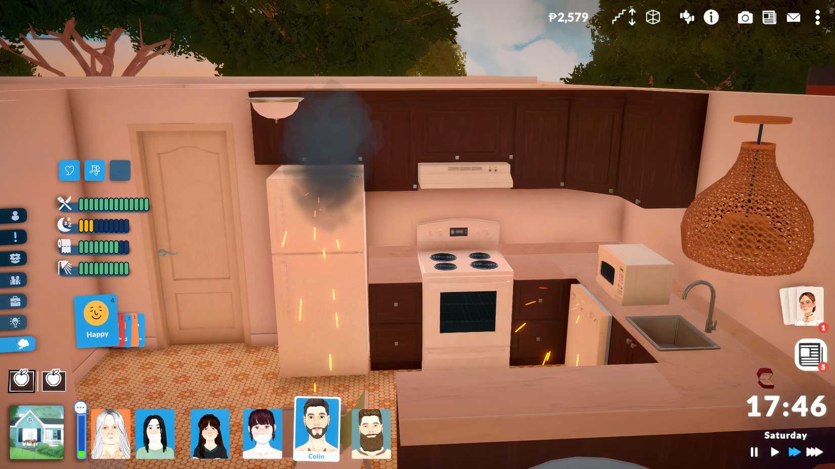 damaged fridge paralives