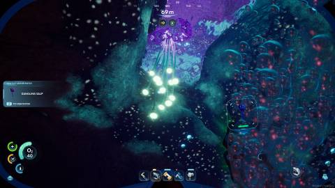 Dangling Sap in Subnautica 2