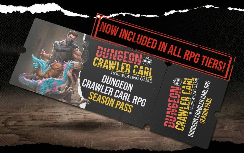 The Official Dungeon Crawler Carl RPG Will Have a $30 Battle Pass