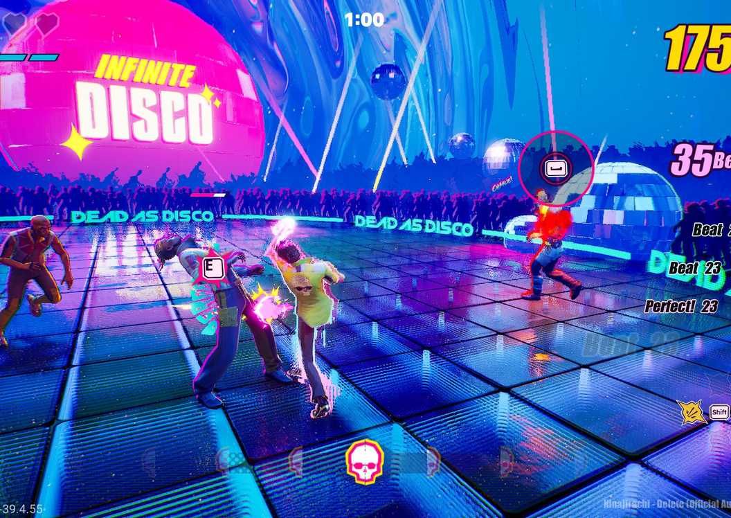 Combat in Dead as Disco while using a custom imported song