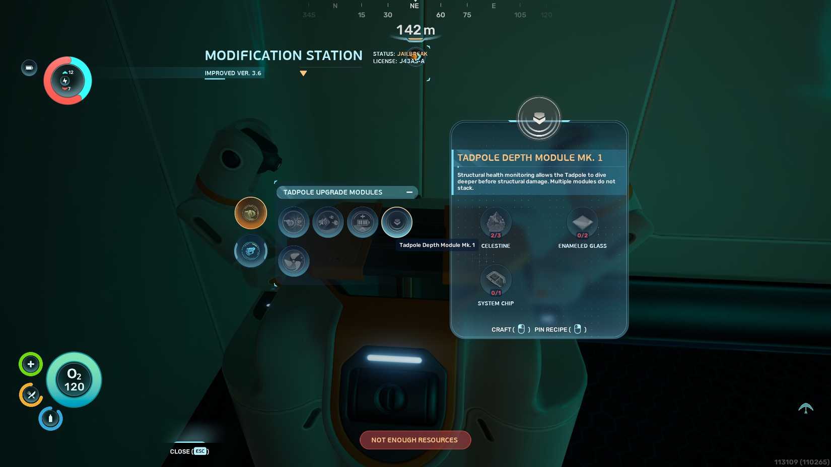 Depth Module Mk 1 Recipe for Subnautica 2