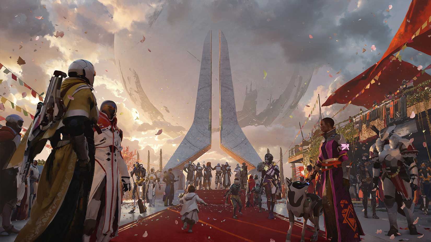 destiny 2 tower celebration