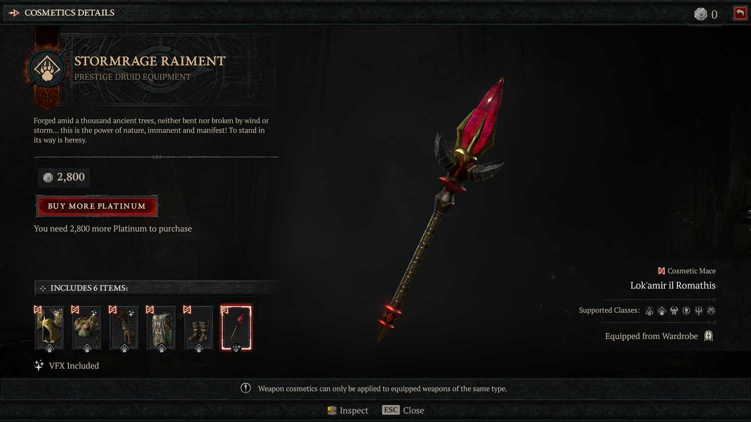 Stormrage Raiment Diablo 4 Reveals New World of Warcraft Collaboration