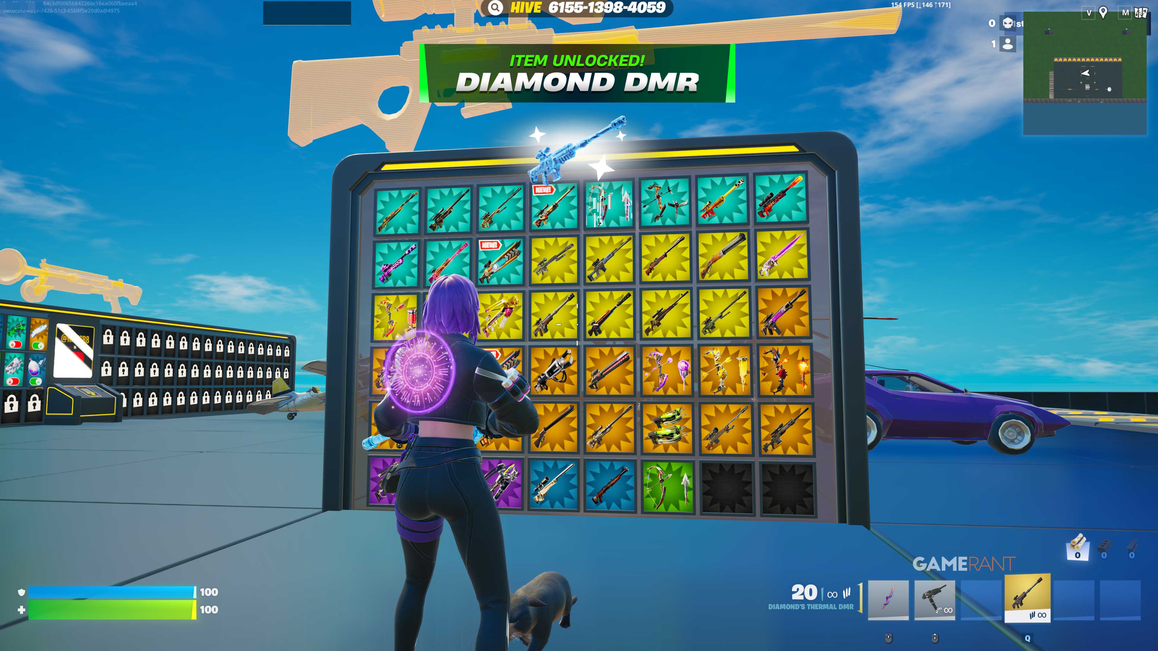 Diamond DMR - 1v1 with Every Gun - Fortnite - 3