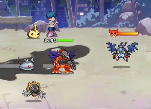 digimon up combat