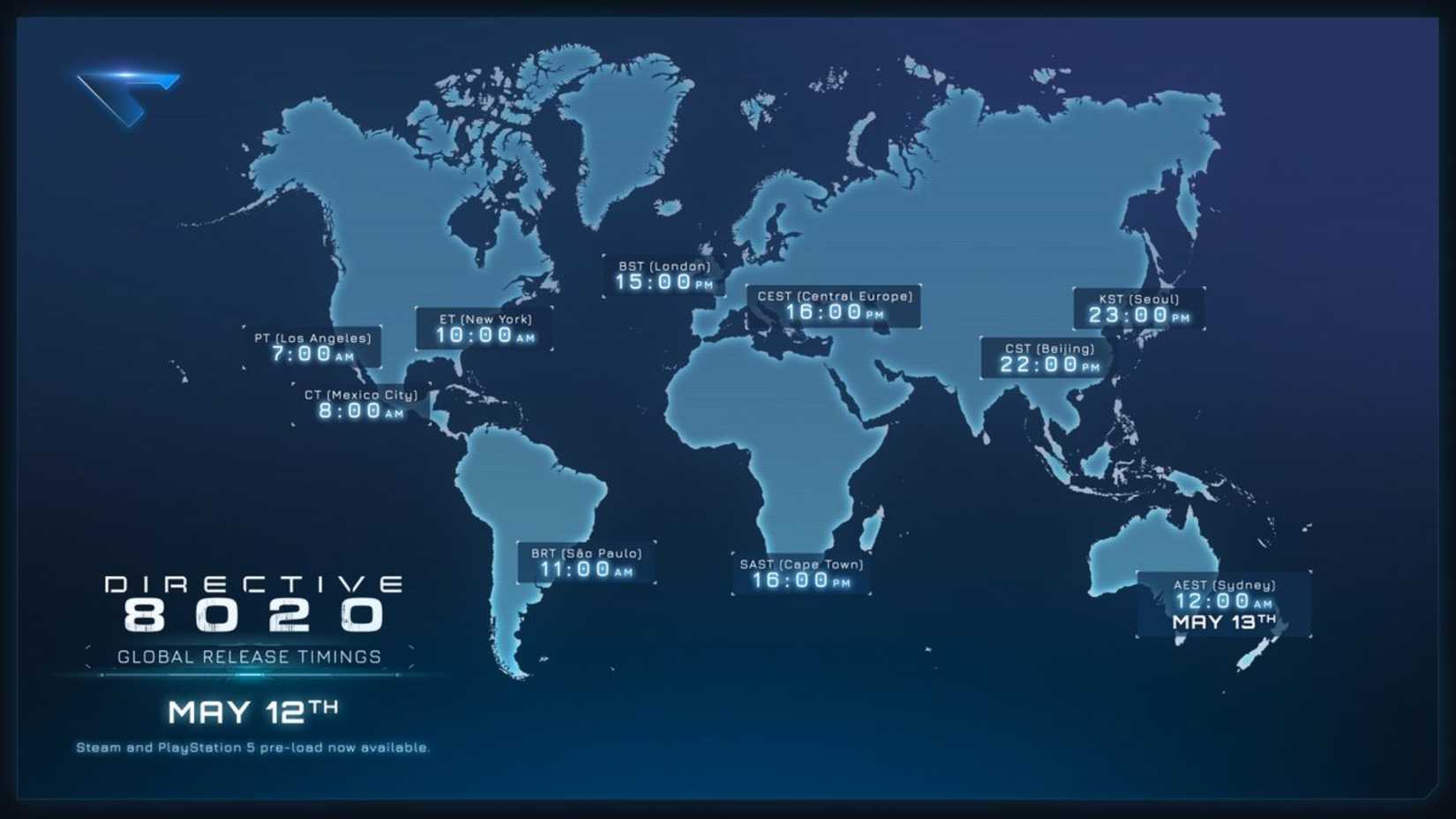 Directive 8020 Official release times-1