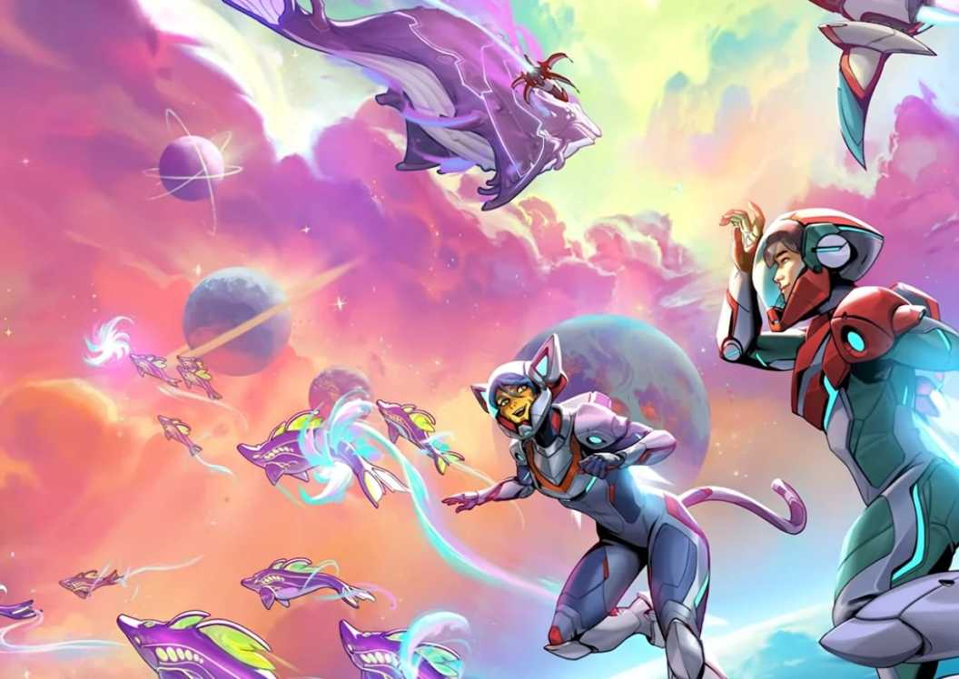 Cover Cosmic Codex Dungeons and Dragons Neon Odyssey