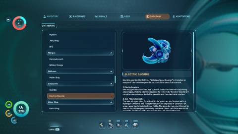 Electric Geordie Databank in Subnautica 2
