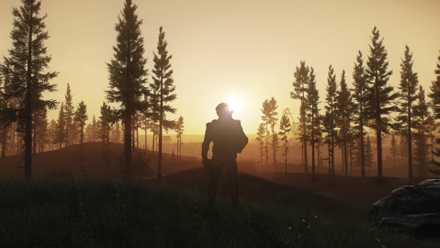 A sunset in Escape From Tarkov.