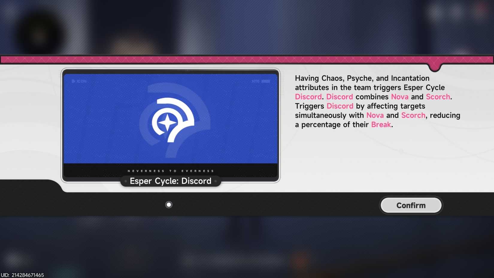 Esper Cycle_ Eternity between discord and eternity