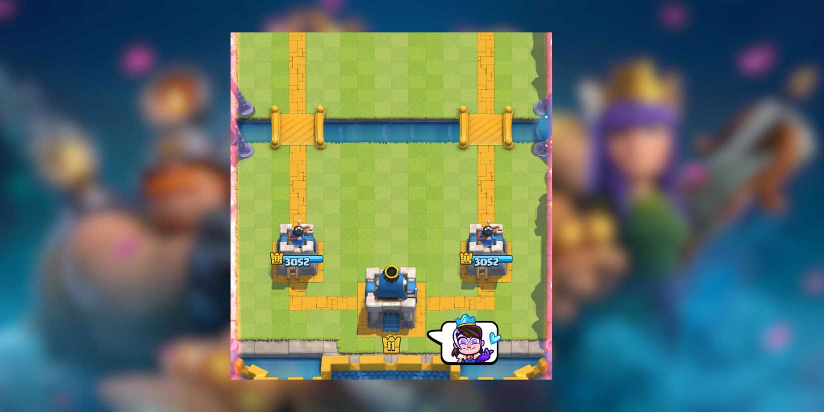 Evo Princess Emote Clash Royale