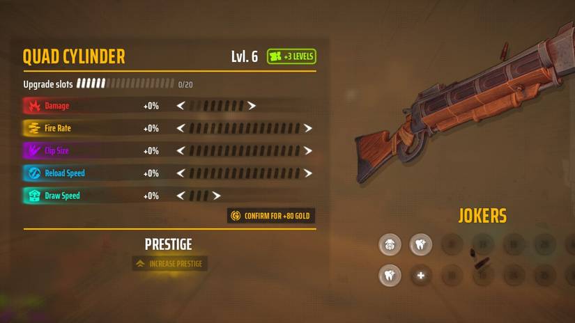 Far Far West weapon loadout editor