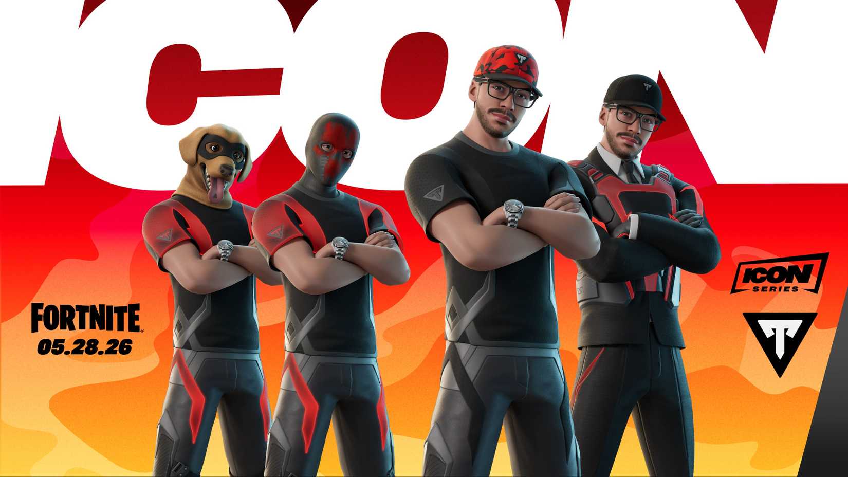 Fortnite typical gamer icon pack