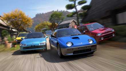 Driving Forza Horizon 6