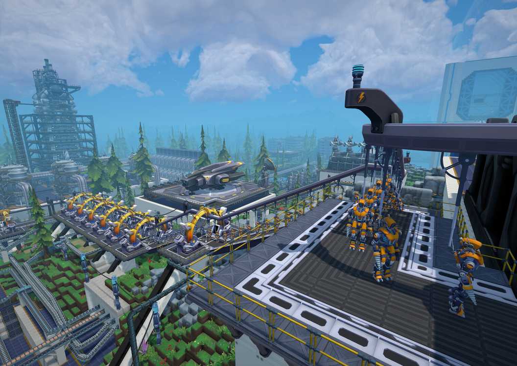 Screenshot gameplay game Foundry