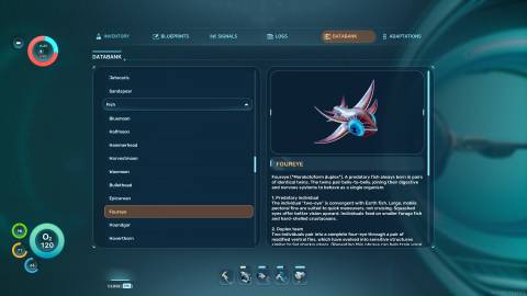 Foureye Databank in Subnautica 2