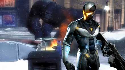fps masterpieces that no one remembers. Timeshift's protagonist looking at King Kong