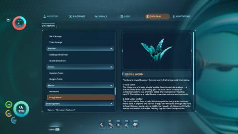 Fridge Worm Databank in Subnautica 2