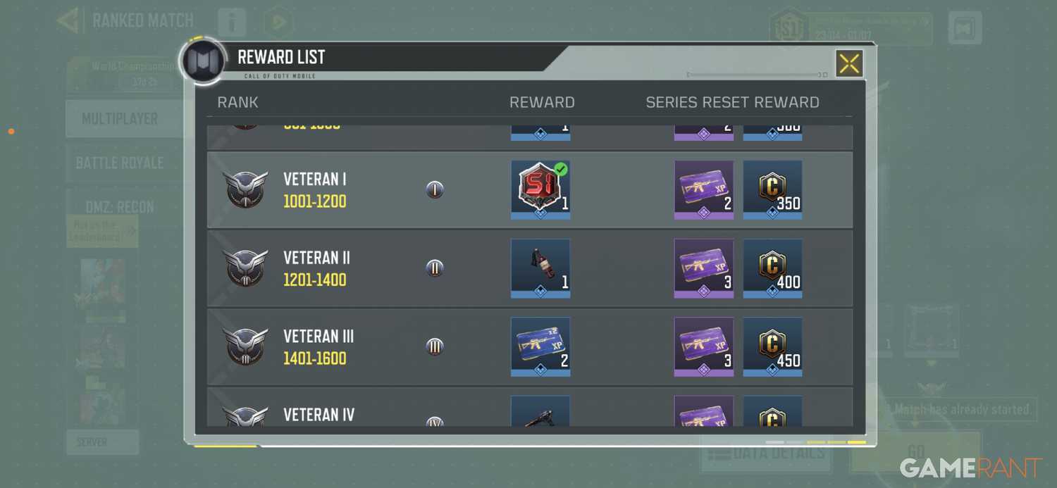 Cod R5ank Up All Call of Duty Mobile Rank Requirements