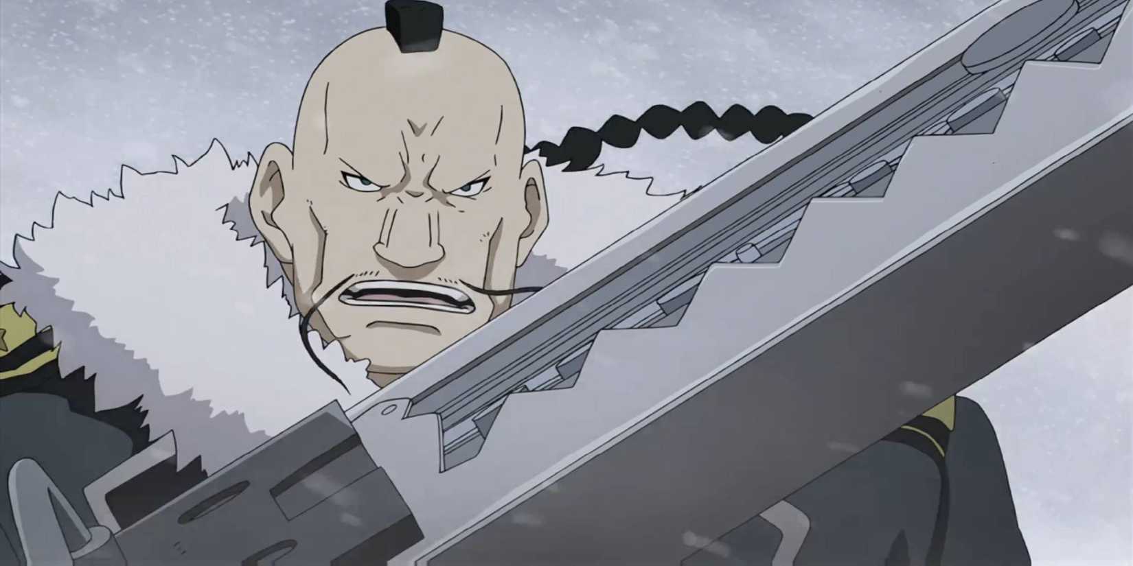 Fullmetal Alchemist Brotherhood Captain Buccaneer Fighting Edward Episode 33