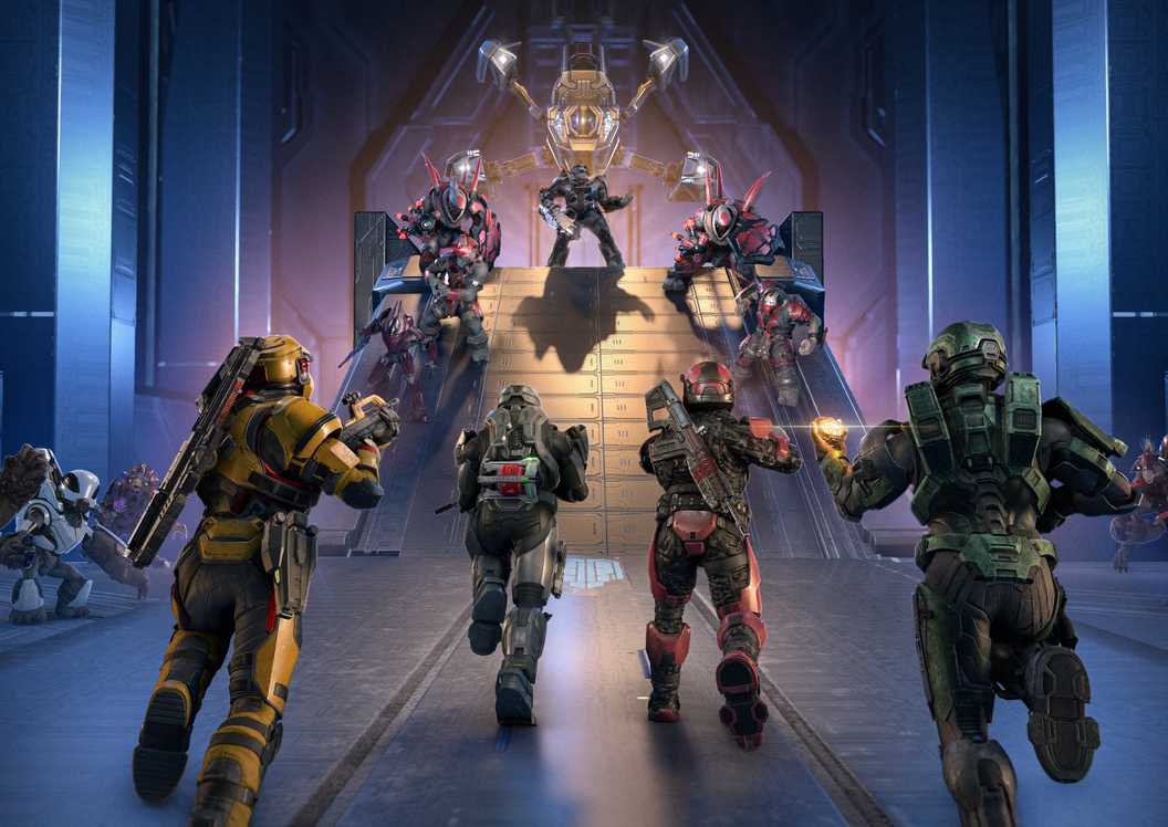Gauntlet - key art Halo Infinite Firefight Gauntlet