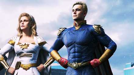 A cowboy image of Homelander and Starlight in Call of Duty: Mobile's The Boys co-op update.