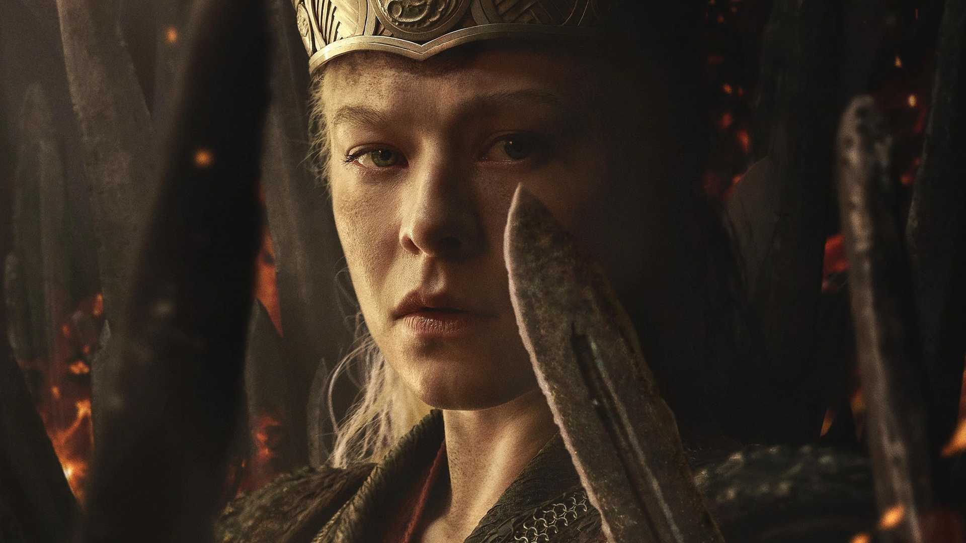 Rhaenyra on the House of the Dragon Season 3 poster