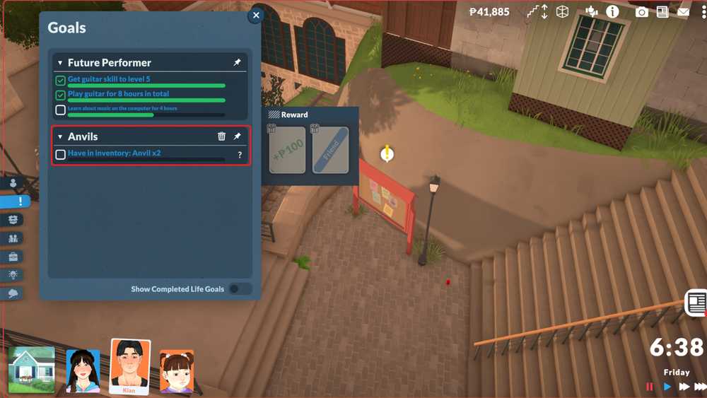 how to add items to inventory 7 in paralives