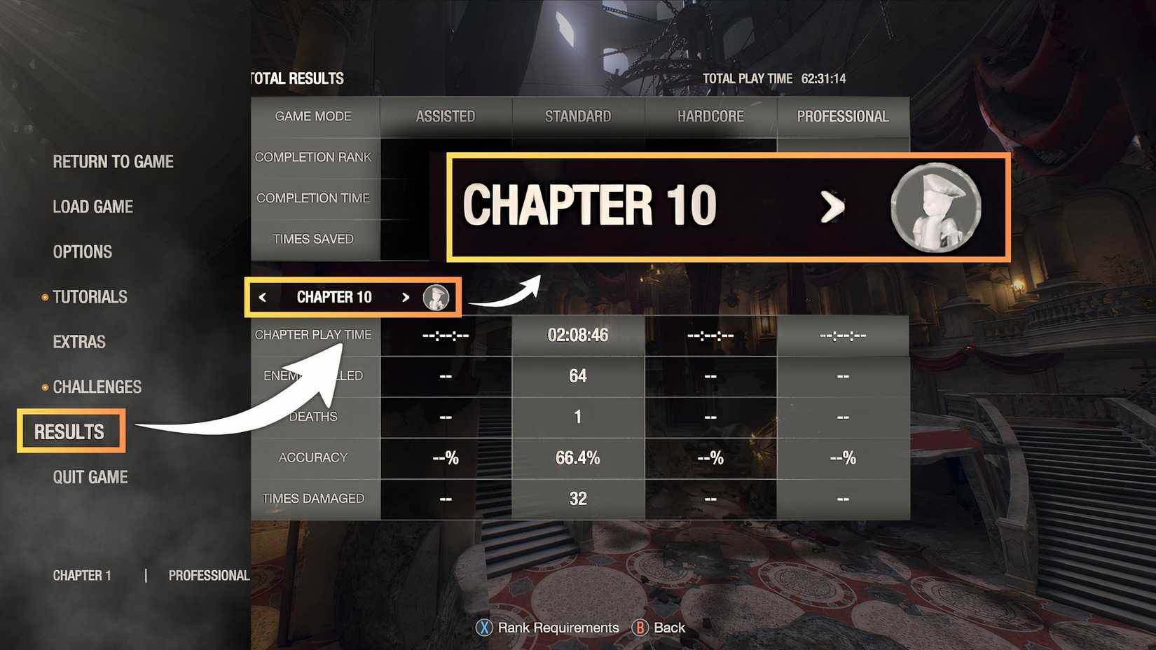 how to find out which clockwork castellans have been unlocked in re4 remake.