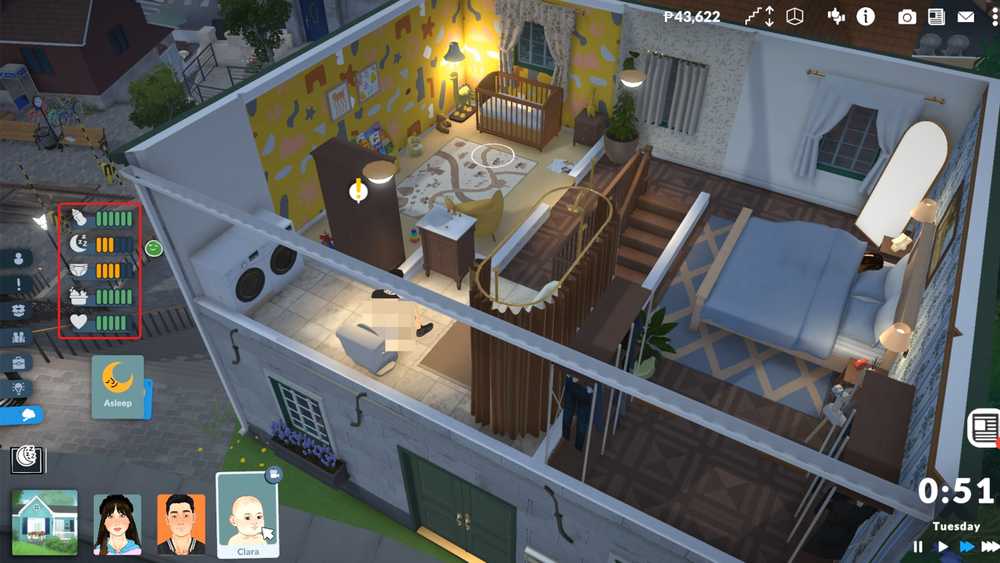 how to take care of baby 1 in paralives
