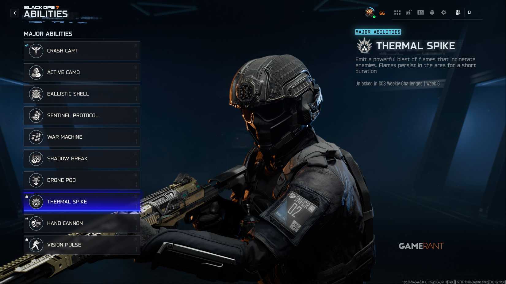 How to unlock thermal spike ability in black ops 7 endgame