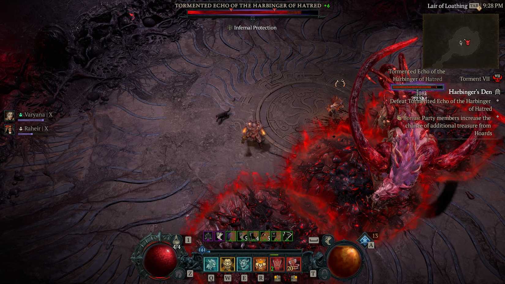 D4 Harbinger of hate boss fights