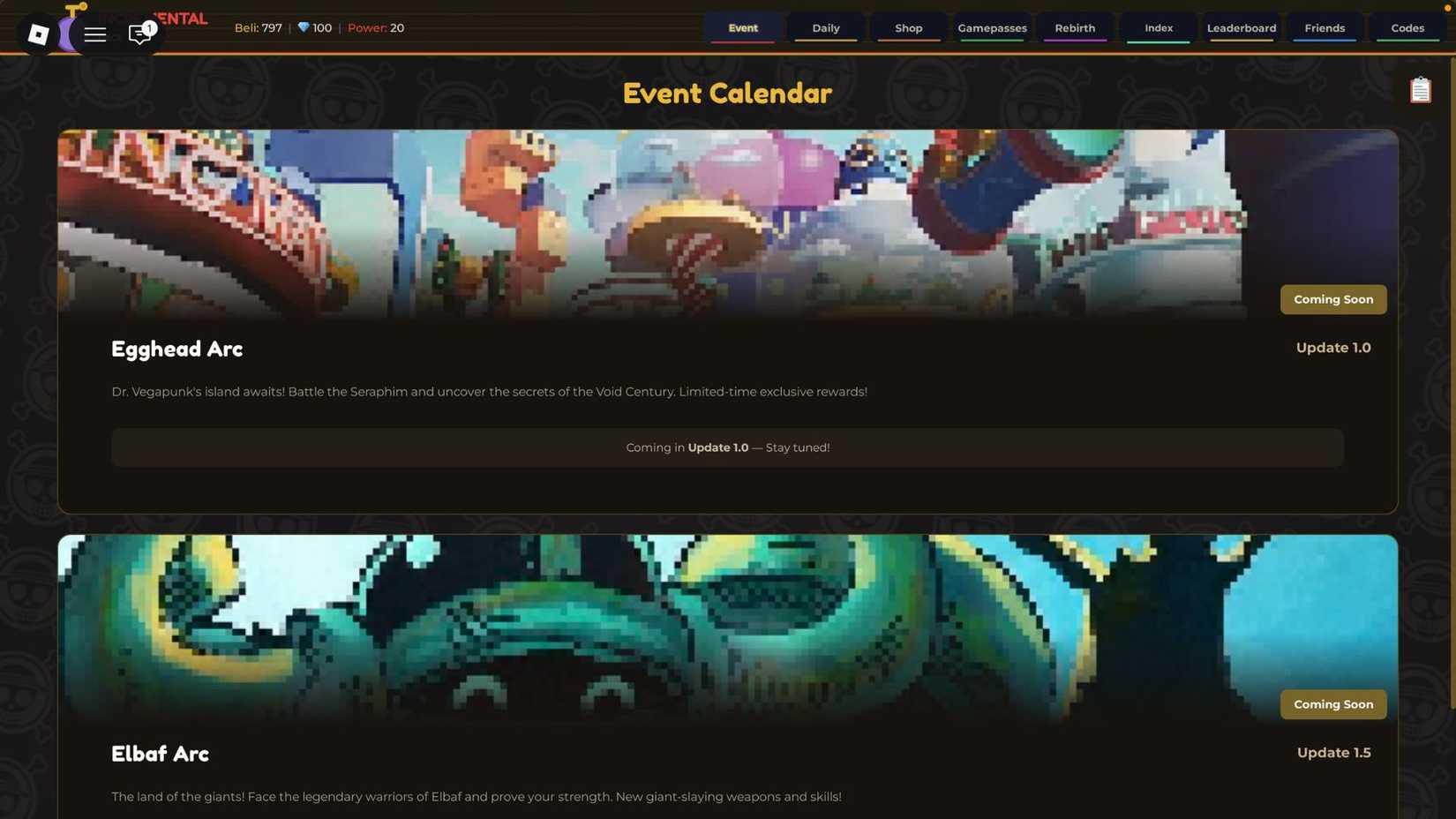 Incremental fragment events
