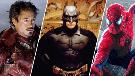 Iron Man 1, Batman Begins and Spider-Man 1