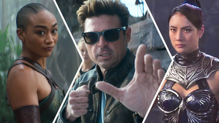Jade, Johnny Cage and Kitana
