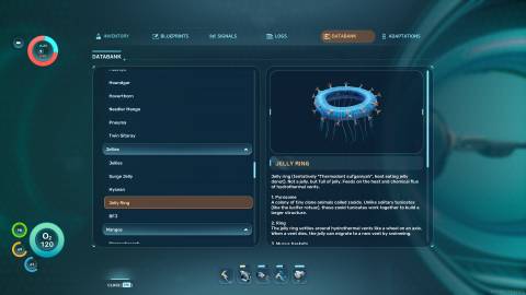 Jelly Ring Databank in Subnautica 2