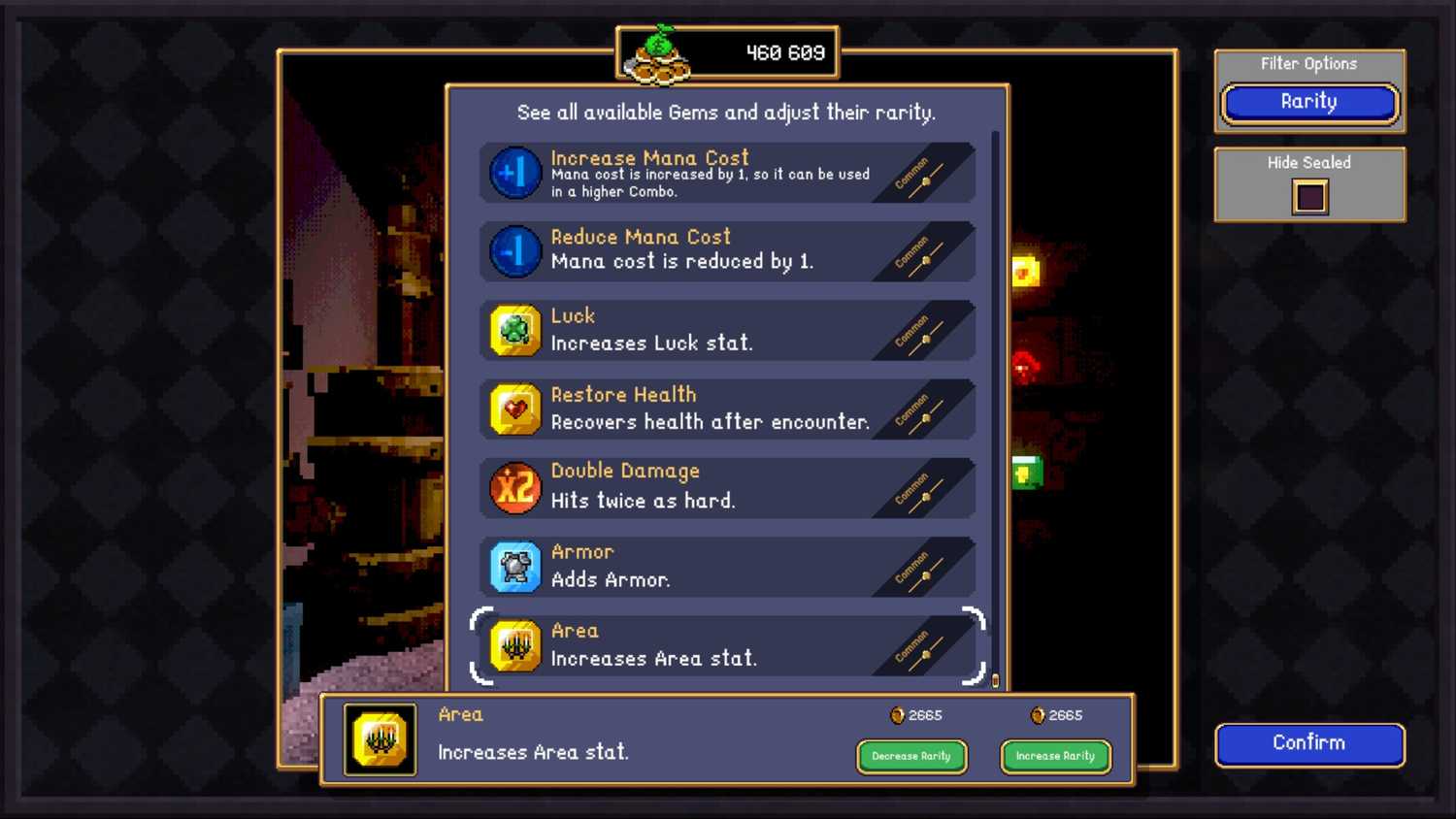 Common Rairty How to Use the Jeweler in Vampire Crawlers