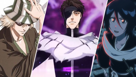 Kido, Aizen, and Rukia in Bleach