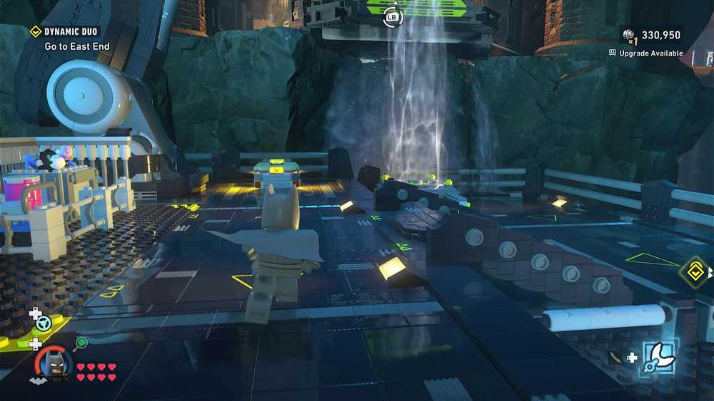 Localiza&ccedil;&atilde;o da WayneTech Cache 10 na &Aacute;rea de Exibi&ccedil;&atilde;o em LEGO Batman Legacy of the Dark Knight