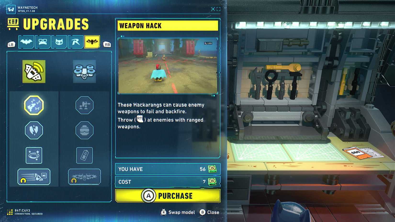 Upgrade Zero LEGO Batman Legacy of the Dark Knight Best Gadget Upgrades